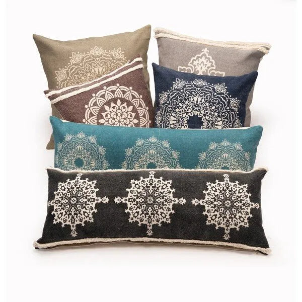 Mandala 04692WNT Winter Twig Pillow - Rug & Home