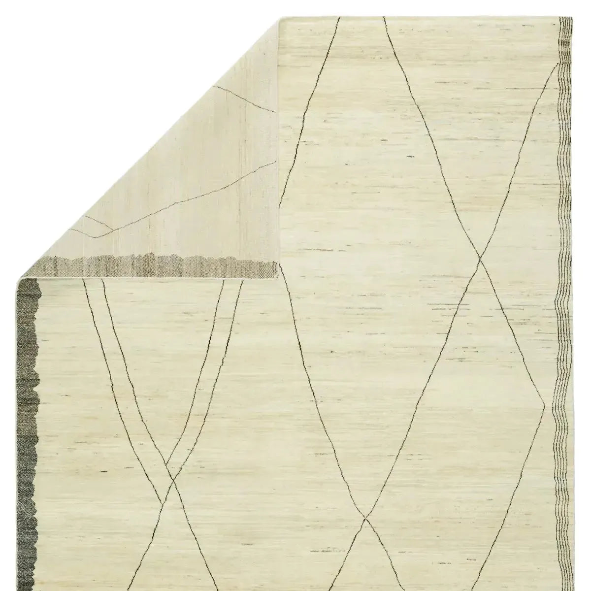 Manifest MNI03 Black/Dark Brown Rug