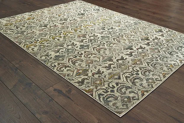 Mantra 1330W Ivory Grey Rug - Rug & Home