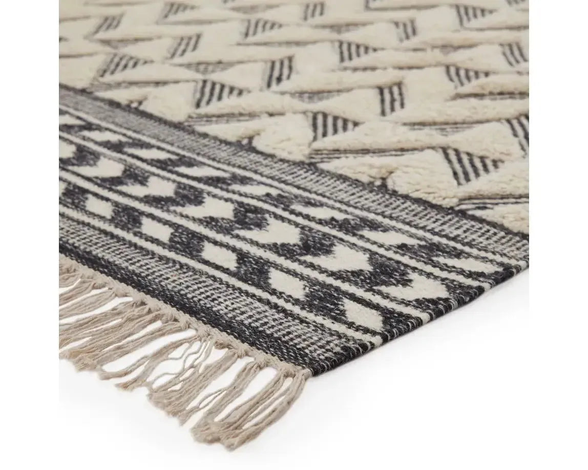 Maracas MCS01 Black/Cream Rug