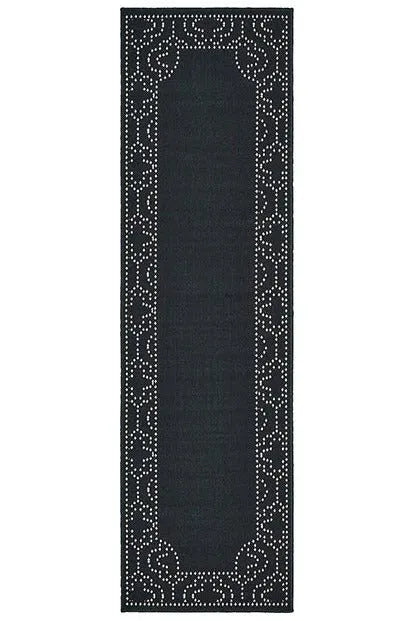 Marina 1247K Black Ivory Rug - Rug & Home