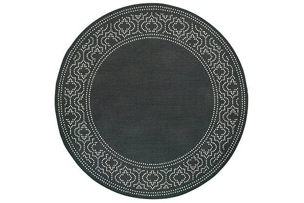 Marina 1247K Black Ivory Rug - Rug & Home