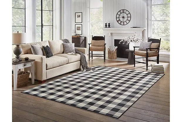 Marina 1932K Black Ivory Rug - Rug & Home