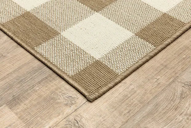 Marina 2598I Tan/Ivory Rug - Rug & Home