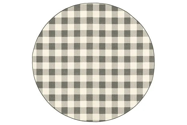 Marina 2598W Grey/Ivory Rug - Rug & Home