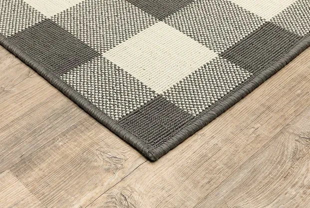 Marina 2598W Grey/Ivory Rug - Rug & Home