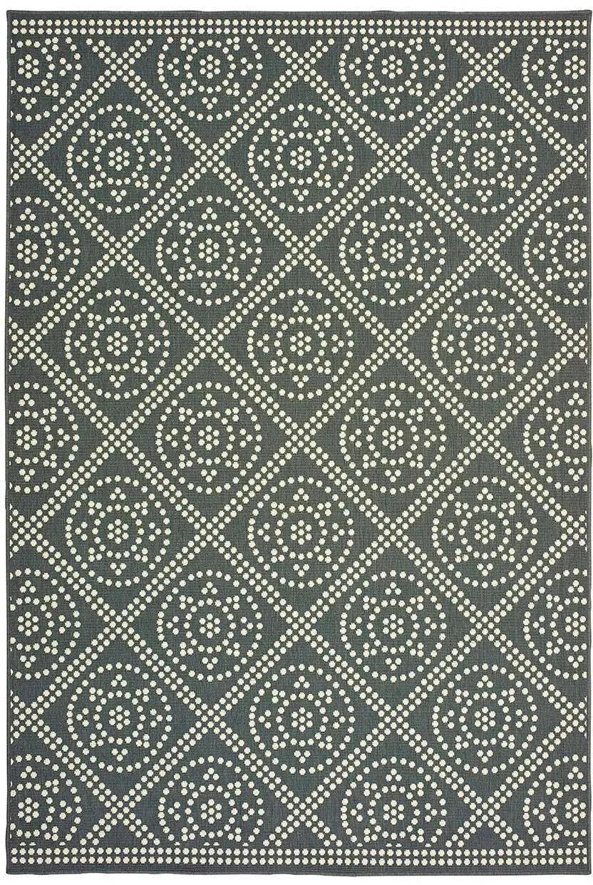 Marina 3969L Grey Ivory Rug