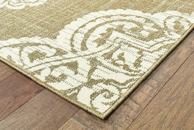 Marina 5929J Tan Ivory Rug