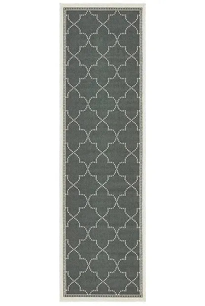 Marina 6025L Grey Ivory Rug
