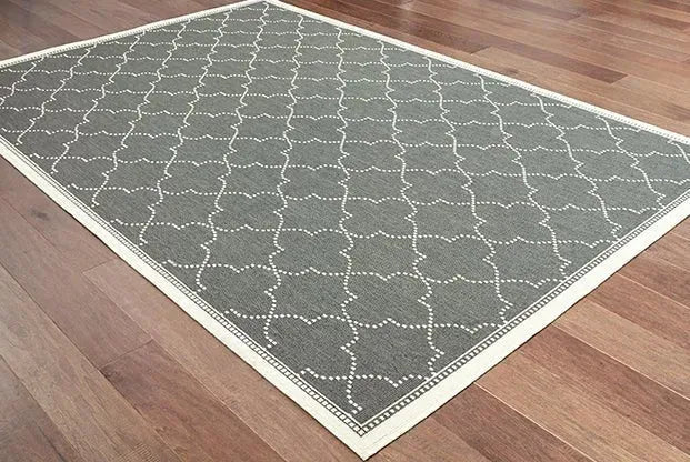 Marina 6025L Grey Ivory Rug