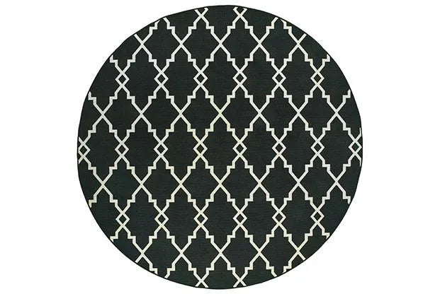 Marina 7763K Black Ivory Rug - Rug & Home