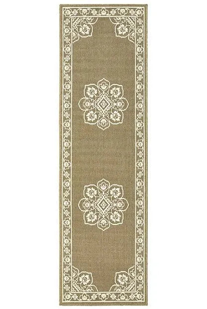 Marina 7764J Tan Ivory Rug