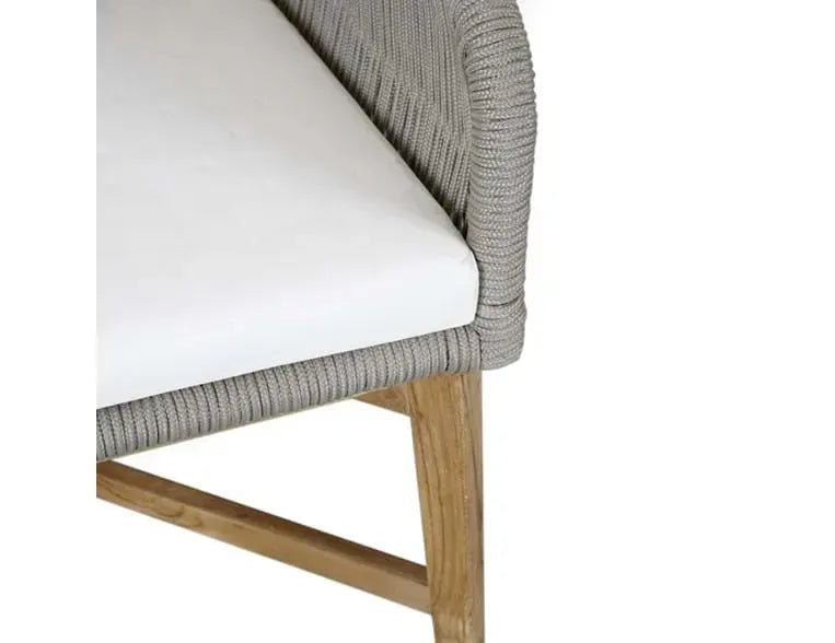 Marley Outdoor Dining Chair Grey