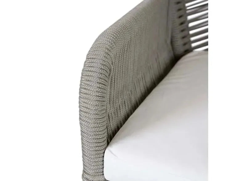 Marley Outdoor Dining Chair Grey