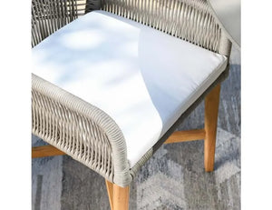 Marley Outdoor Dining Chair Grey - Rug & Home