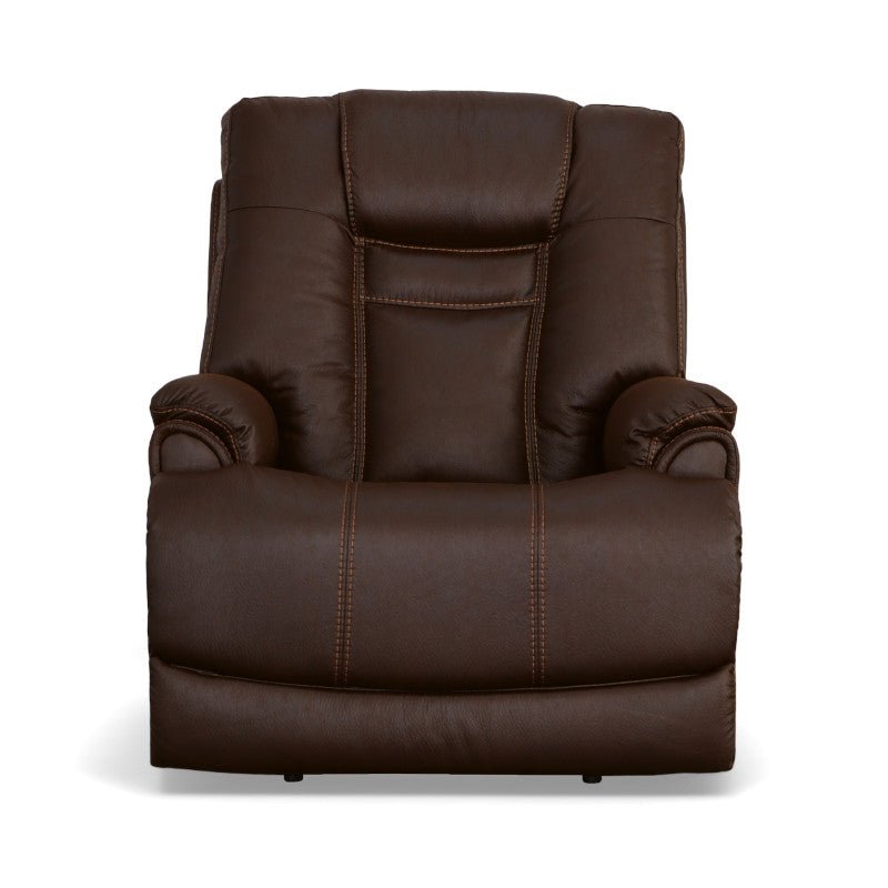 Marley Power Recliner with Power Headrest and Lumbar - Rug & Home