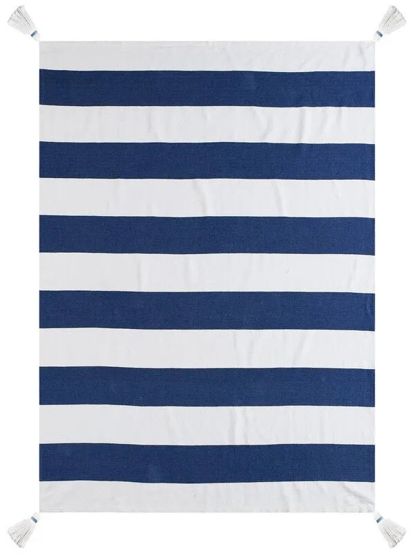 Marlin 80217TNV True Blue Throw Blanket - Rug & Home