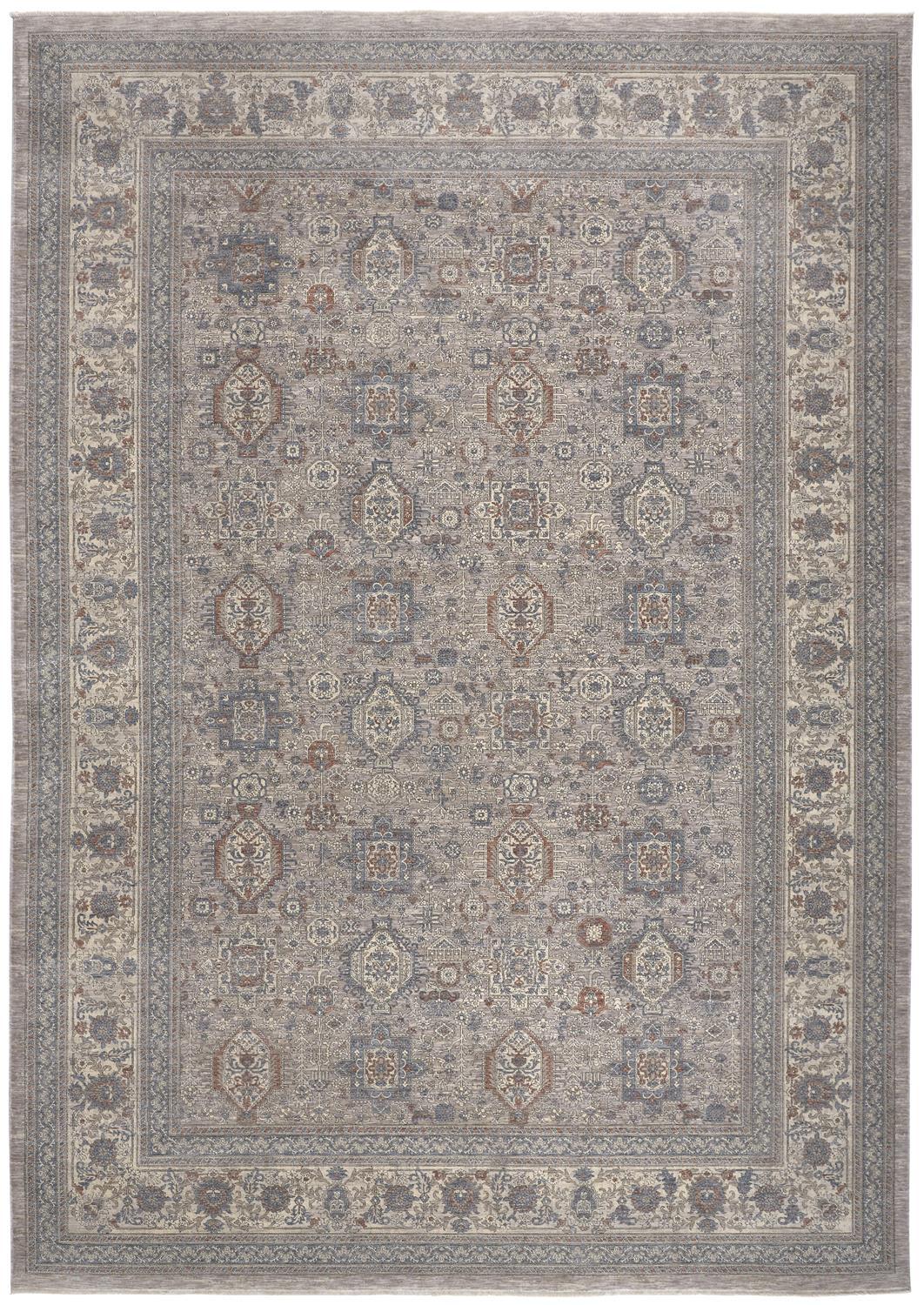 Marquette 3761F Gray/Blue Rug - Rug & Home