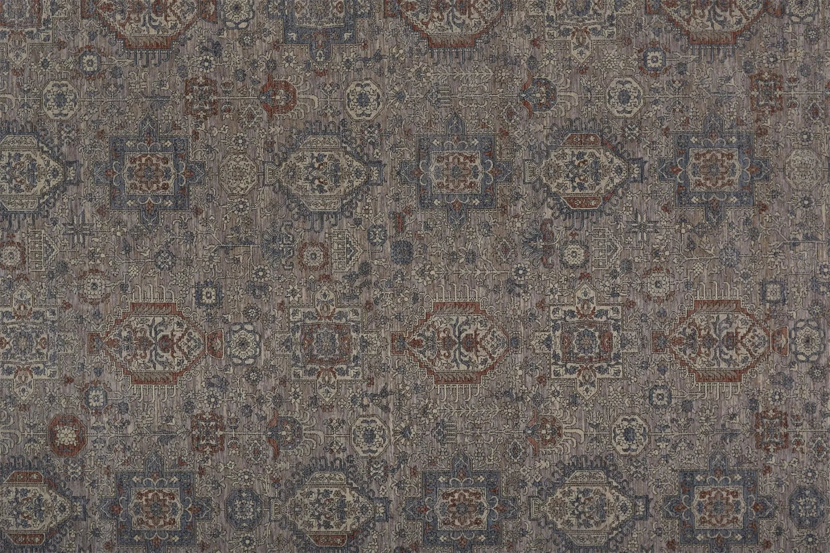 Marquette 3761F Gray/Blue Rug - Rug & Home