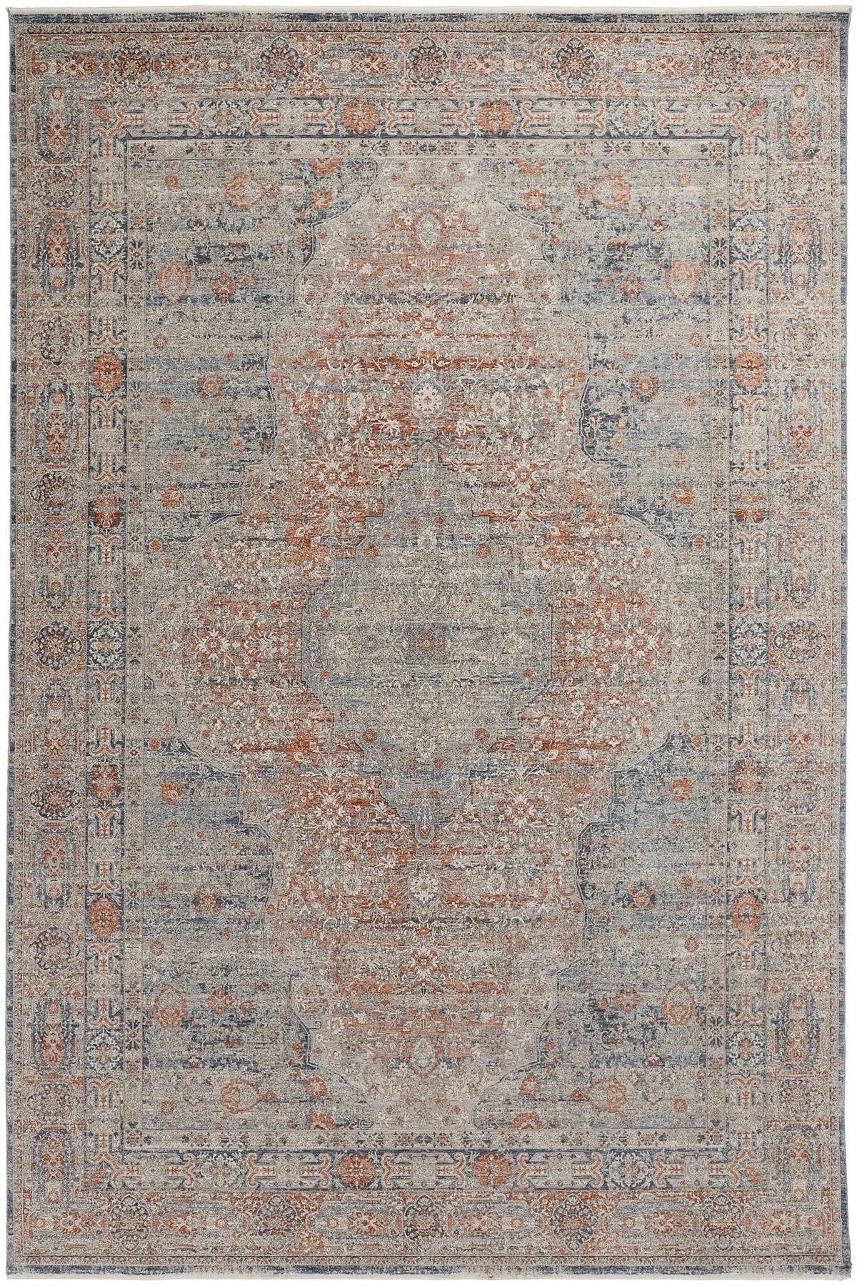 Marquette 3778F Rust/Blue Rug