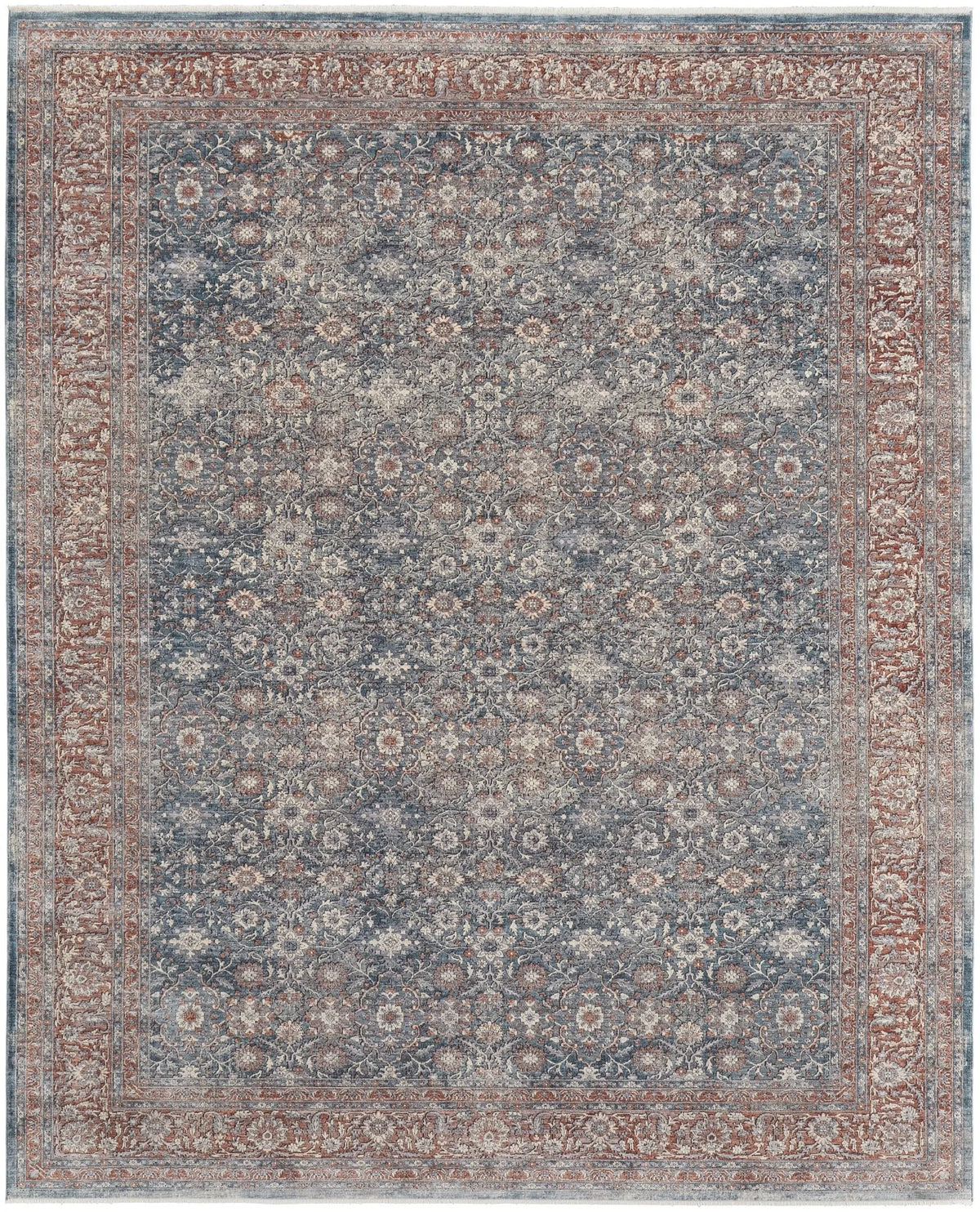 Marquette MRQ39GTF Blue/Red Rug - Rug & Home