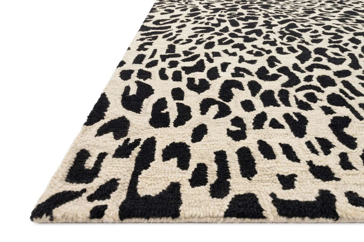 Masai MAS-02 Black/Ivory Rug - Rug & Home