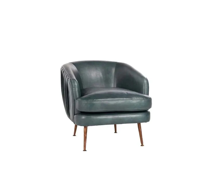 Massie Accent Chair Teal - Rug & Home