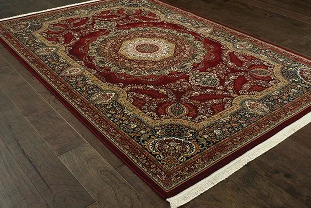 Masterpiece 113R Red/ Multi Rug - Rug & Home