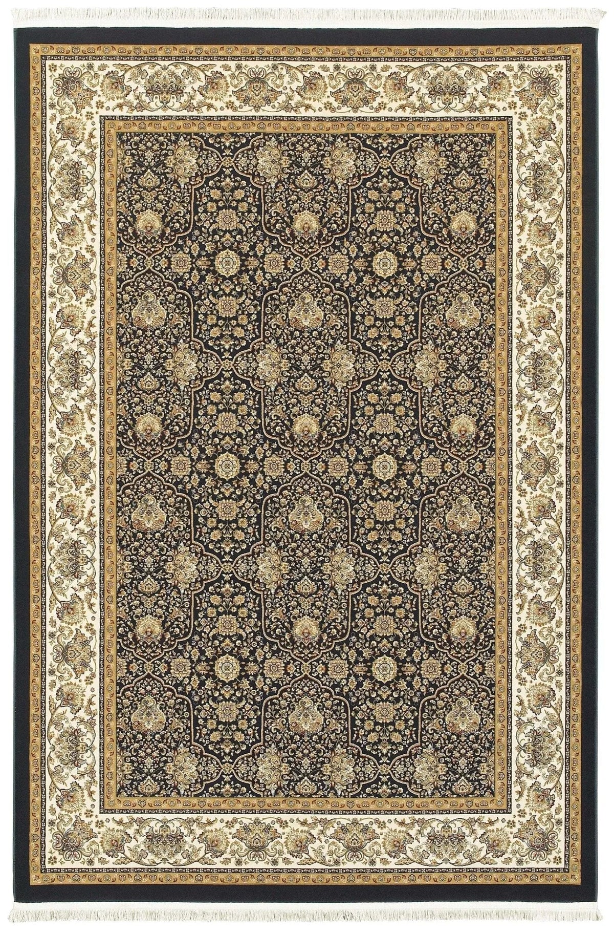 Masterpiece 1331B Navy/ Ivory Rug - Rug & Home