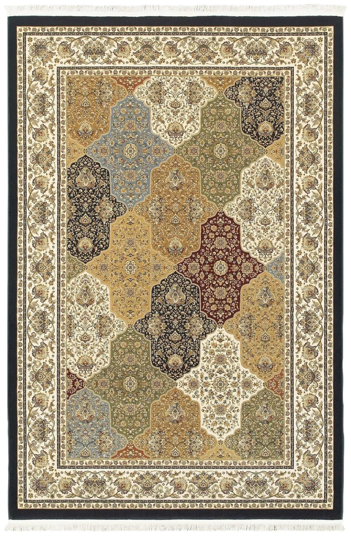 Masterpiece 1331X Navy/ Multi Rug - Rug & Home