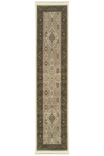 Masterpiece 1335I Ivory/ Black Rug - Rug & Home