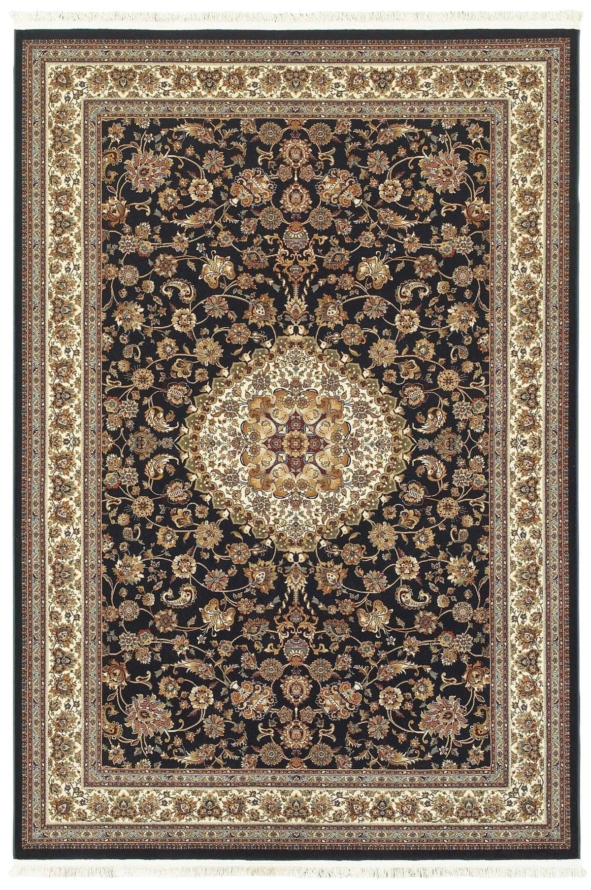 Masterpiece 33B Black/ Ivory Rug - Rug & Home