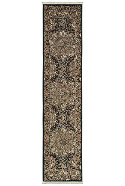 Masterpiece 5501K Black/ Multi Rug - Rug & Home