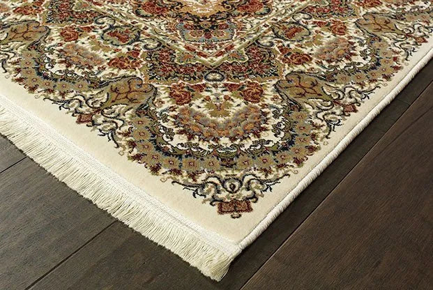 Masterpiece 5560W Ivory/ Multi Rug - Rug & Home