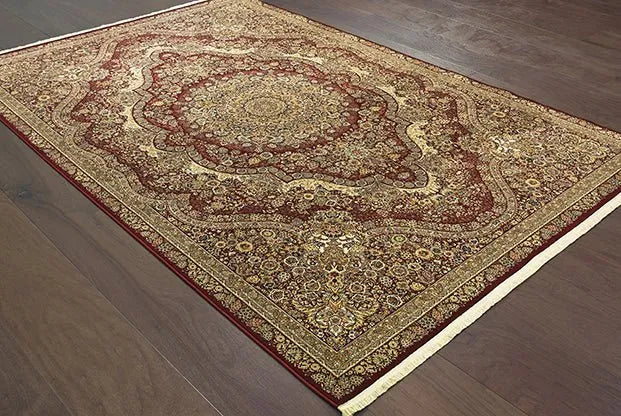 Masterpiece 8022R Red Gold Rug - Rug & Home