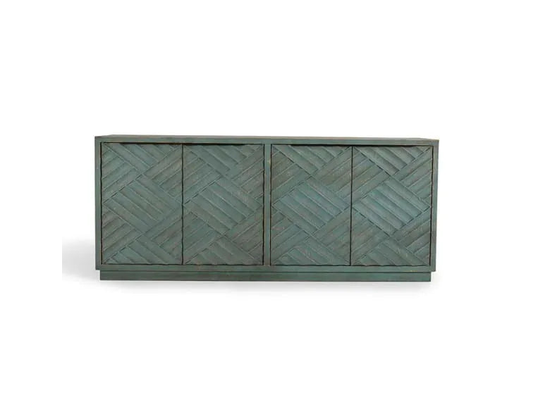 Mateo 4Dr Sideboard Antique Blue