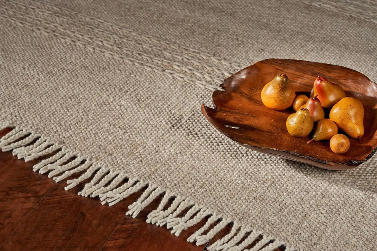 Maui 1340 Cable Knit Natural Rug
