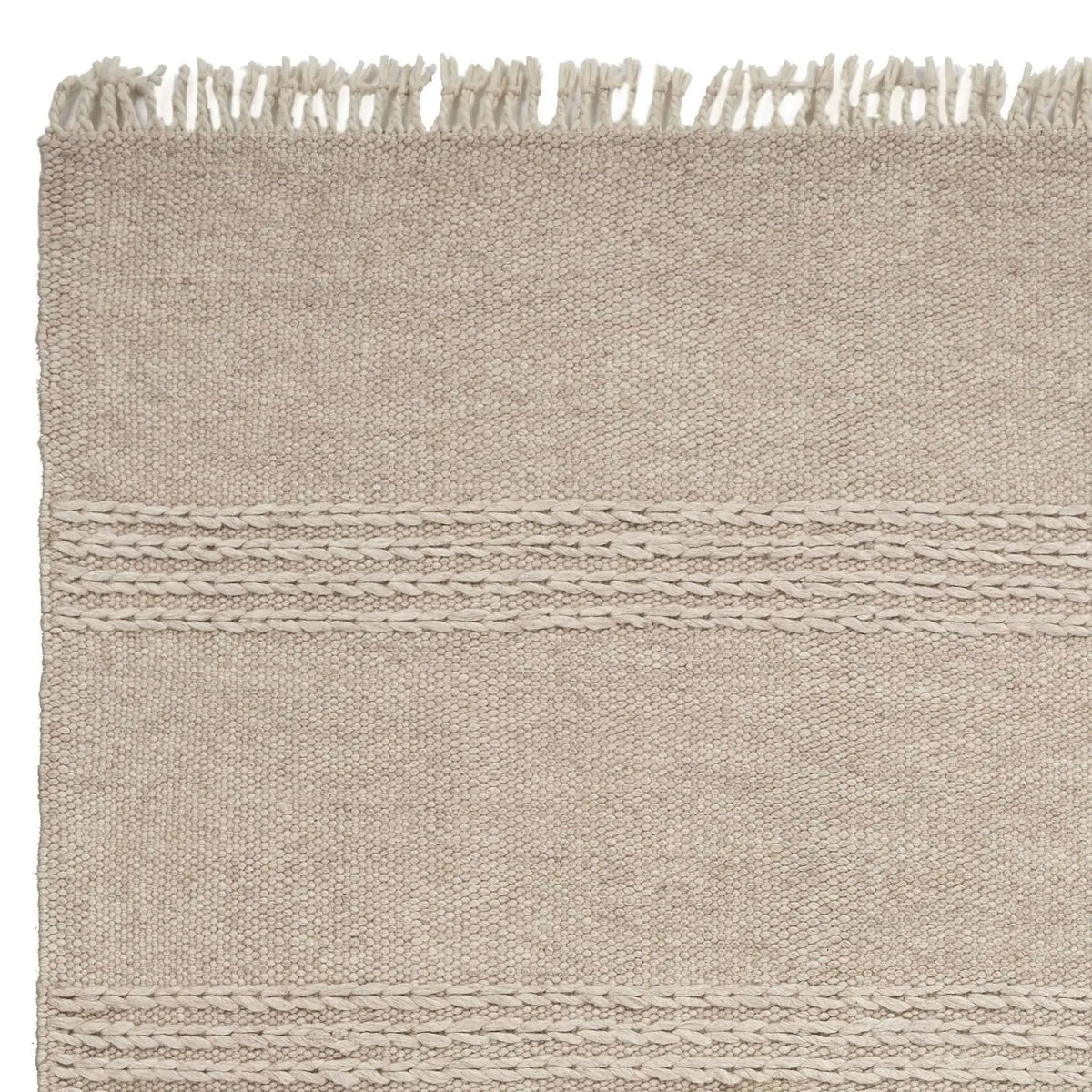 Maui 1340 Cable Knit Natural Rug