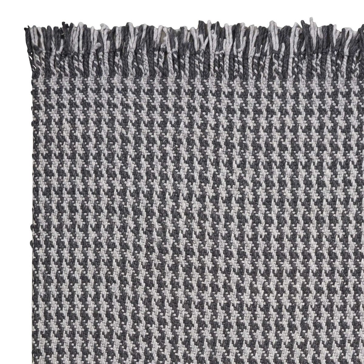 Maui 1341 Houndstooth Grey Rug - Rug & Home