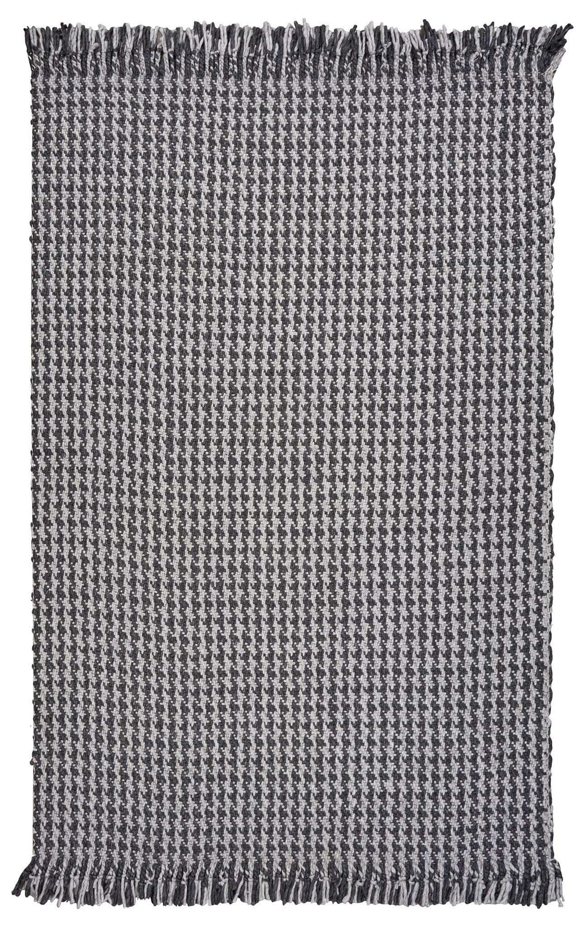 Maui 1341 Houndstooth Grey Rug - Rug & Home