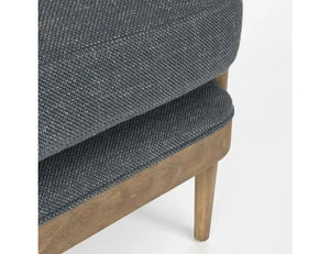 Maurice Accent Chair Charcoal - Rug & Home