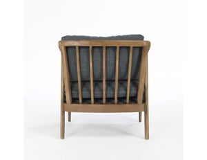 Maurice Accent Chair Charcoal - Rug & Home