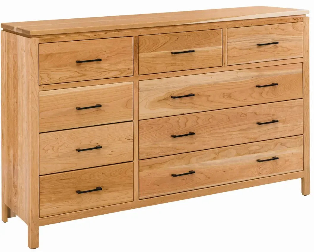 Dresser Rug Maverick 9 Drawer Dresser - Rug & Home- Natural CN / Oil Rubbed Pewter - P