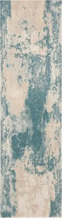 Maxell MAE13 Ivory/Teal Rug