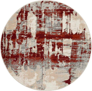 Maxell MAE14 Ivory/Red Rug - Rug & Home