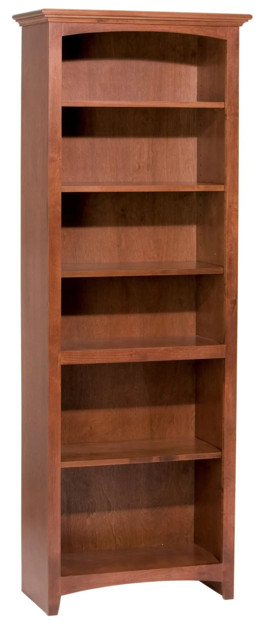 McKenzie Custom 24"W Alder Bookcases - Rug & Home