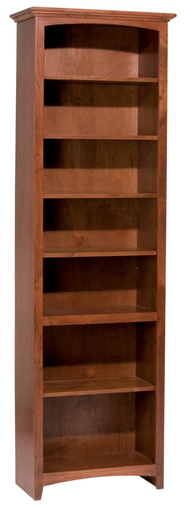 McKenzie Custom 24"W Alder Bookcases - Rug & Home