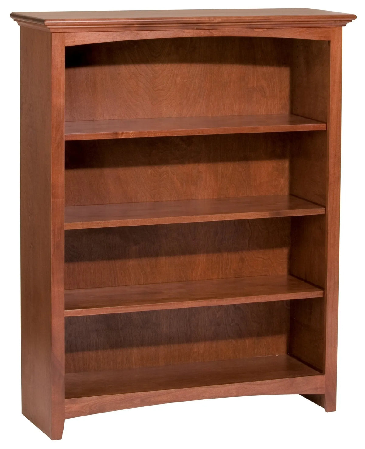 McKenzie Custom 36"W Alder Bookcase - Rug & Home