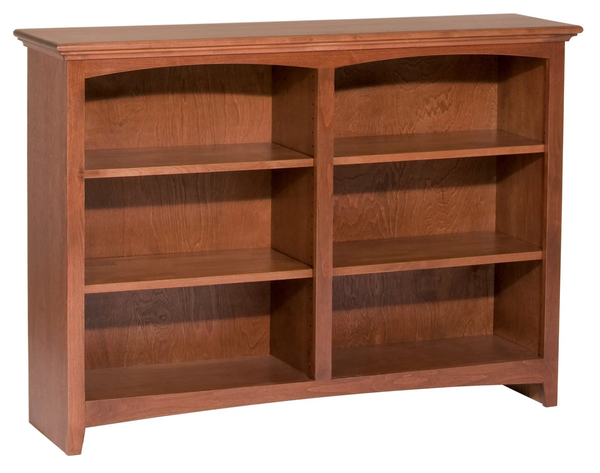 McKenzie Custom 48"W Alder Bookcase - Rug & Home