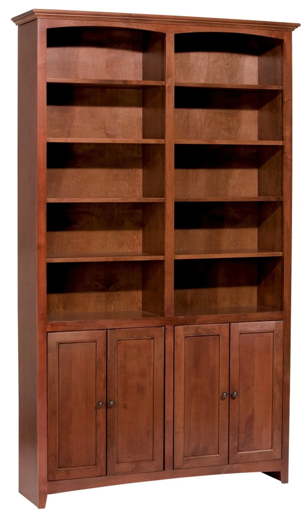 McKenzie Custom 48"W Alder Bookcase - Rug & Home